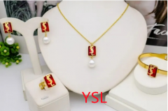 Stainless steel jewelry Necklace Earrings Bangle Ring Wholesale for women