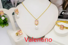 Stainless steel jewelry Necklace Earrings Bangle Ring Wholesale for women