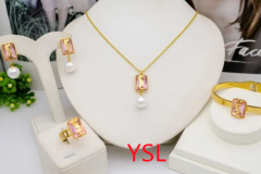 Stainless steel jewelry Necklace Earrings Bangle Ring Wholesale for women