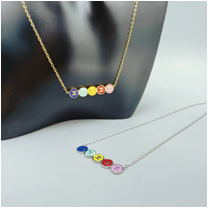 Fashionable stainless steel necklaces for women
