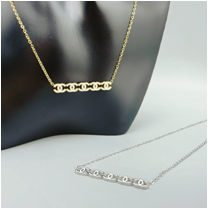 Fashionable stainless steel necklaces for women