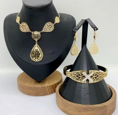 Stainless steel jewelry Necklace Earrings Bangle Wholesale for women
