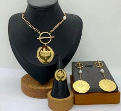 Stainless steel jewelry Necklace Earrings ring Wholesale for women