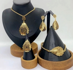 Stainless steel jewelry Necklace Earrings Bangle ring Wholesale for women
