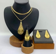 Stainless steel jewelry Necklace Earrings ring Wholesale for women