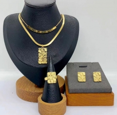 Stainless steel jewelry Necklace Earrings ring Wholesale for women