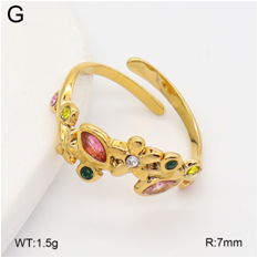 Stainless steel jewelry women ring wholesale