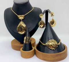 Stainless steel jewelry Necklace Earrings Bangle ring Wholesale for women