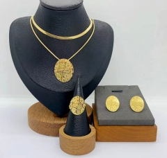 Stainless steel jewelry Necklace Earrings ring Wholesale for women