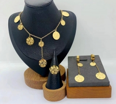 Stainless steel jewelry Necklace Earrings ring Wholesale for women