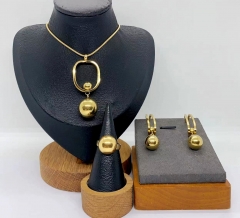 Stainless steel jewelry Necklace Earrings ring Wholesale for women