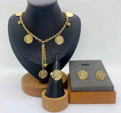 Stainless steel jewelry Necklace Earrings ring Wholesale for women