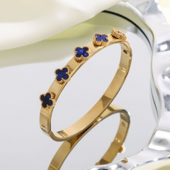 High quality 18K stainless steel  clover VCA Bangles wholesale for women