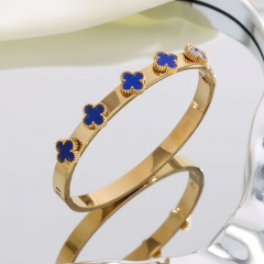 High quality 18K stainless steel  clover VCA Bangles wholesale for women