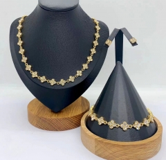 Stainless steel jewelry Necklace Earrings Bangle Wholesale for women