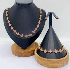 Stainless steel jewelry Necklace Earrings Bangle Wholesale for women