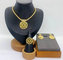Stainless steel jewelry Necklace Earrings ring Wholesale for women