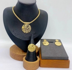 Stainless steel jewelry Necklace Earrings ring Wholesale for women