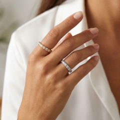 Stainless steel jewelry women ring wholesale