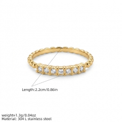 Stainless steel jewelry women ring wholesale