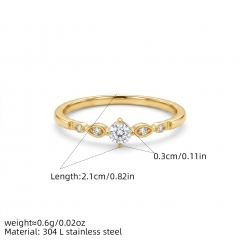 Stainless steel jewelry women ring wholesale