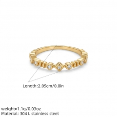 Stainless steel jewelry women ring wholesale