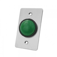Metal outdoor waterproof exit button