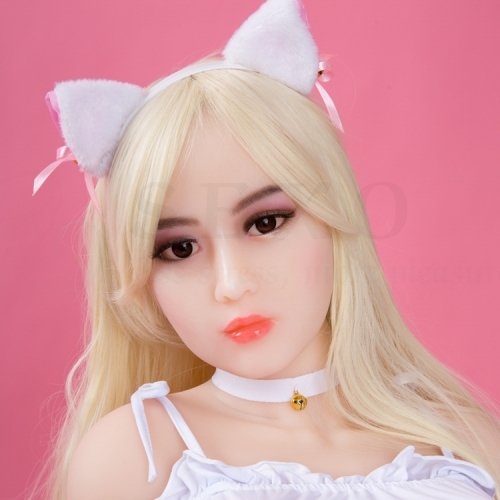 SEXO 148cm Blonde Asian japanese catgirl sexdoll realdoll lovedoll