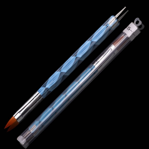 V5-1  New Arrival  Nail Art Pen Painting Dotting Acrylic UV Gel Polish Nail Brush Liners Tool