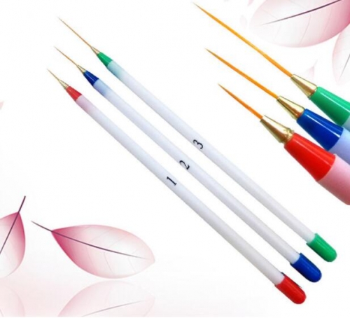 NLB-01  DIY Drawing Striping Liner Pen Painting UV Gem Polish Nail Art