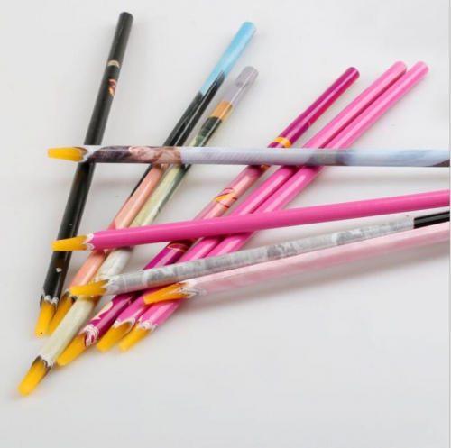 POT-18 Nail Art Crayon Wax Dotting Pen Pencil Self-adhesive Rhinestones Gems Beads