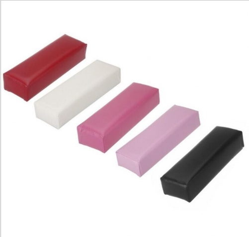 ARM-03 Rectangular Cushion Manicure Cortical Fabric Pad Sponge Solid pu Leather Pillow