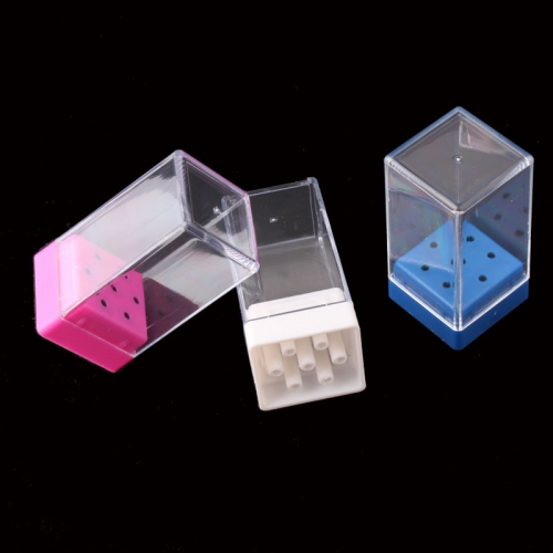 NDB-66 Nail Drill Bits Set 7Pcs Pink/White/Blue Color Tungsten Carbide Acrylic Nail File