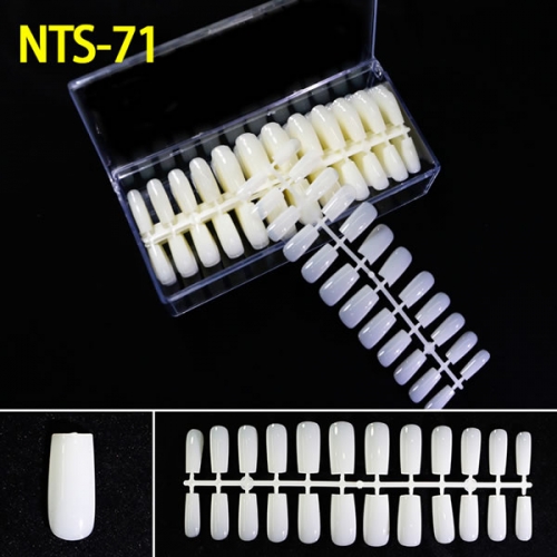 NTS-71 NTS-72 Flat top nail tips 21 stripes