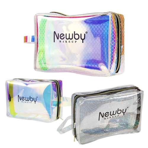 POT-83 Holographic laser cosmetic bag