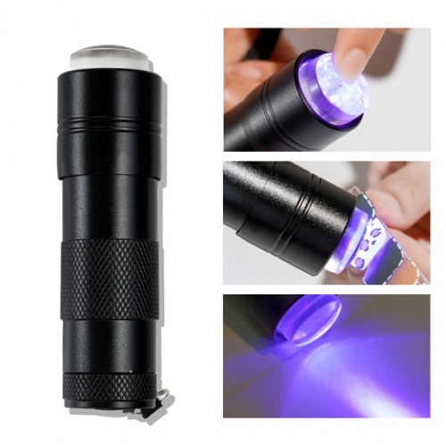 POT-103 ultraviolet rays flashlight mini nail lamp jelly stamper without battery