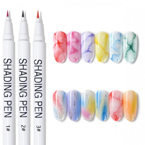 POT-117 Marble blooming nail art brush pen