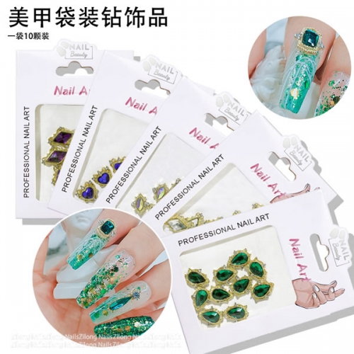PNR-141 10pcs/bag jewelry crystal diamond nail art rhinestones