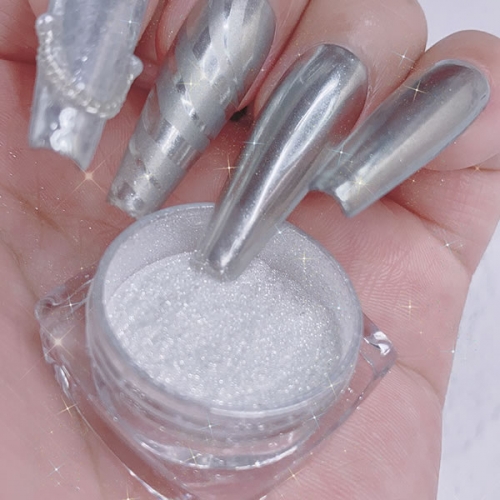 PMN-96 Moonlight sliver mirror chrome nail powder