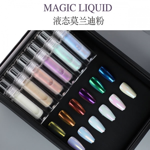 PMN-117 MR series 6 colors liquid nail powder