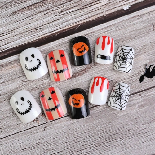PNT-149 24pcs Halloween press on nails