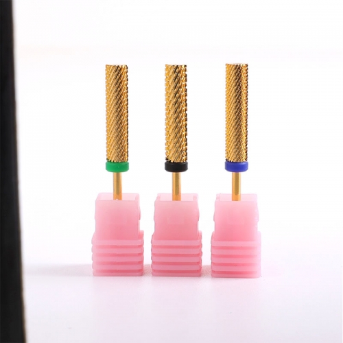 NDB-94 XC C M Long gold tungsten nail art drill bits