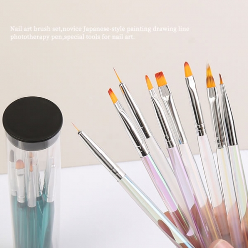 NBS-130 Nail gel brush set