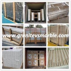 White Crabapple Marble Flooring Wall Tiles and Slabs