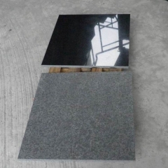 G684 Basalt Black Granite Tiles Losas encimeras