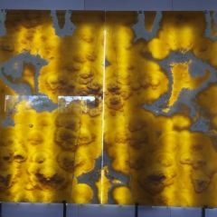 Panel de pared de Onyx retroiluminado
