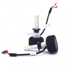 fanless Typhoon type led headlight bulb H1 with high performance