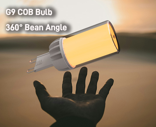 COB 360° Bean Angle G9 LED Spot Light New Design