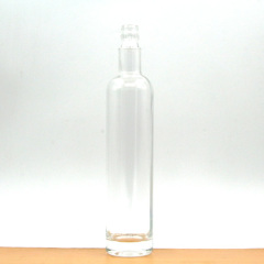 700ml Premium Custom Color Frosted Empty Liquor Glass Wine Bottle