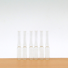 Vente en gros de 2 ml de flacon de flacon d'ampoule de pharmacie en verre vide mini pour une livraison rapide de liquide